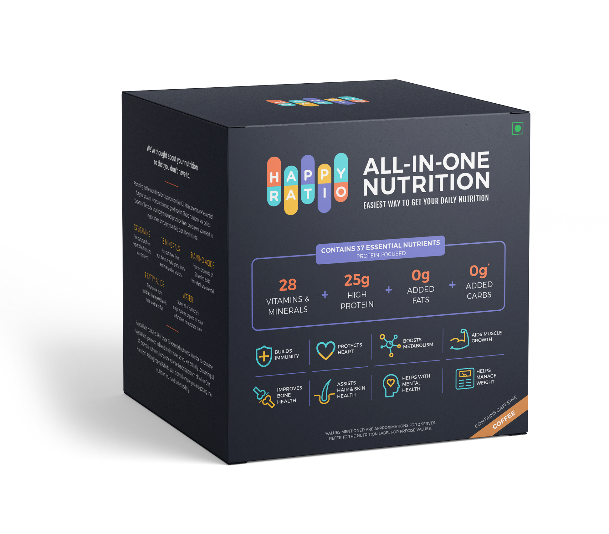 Protein-Focus (500g/box OR 14 servings) - Happy Ratio