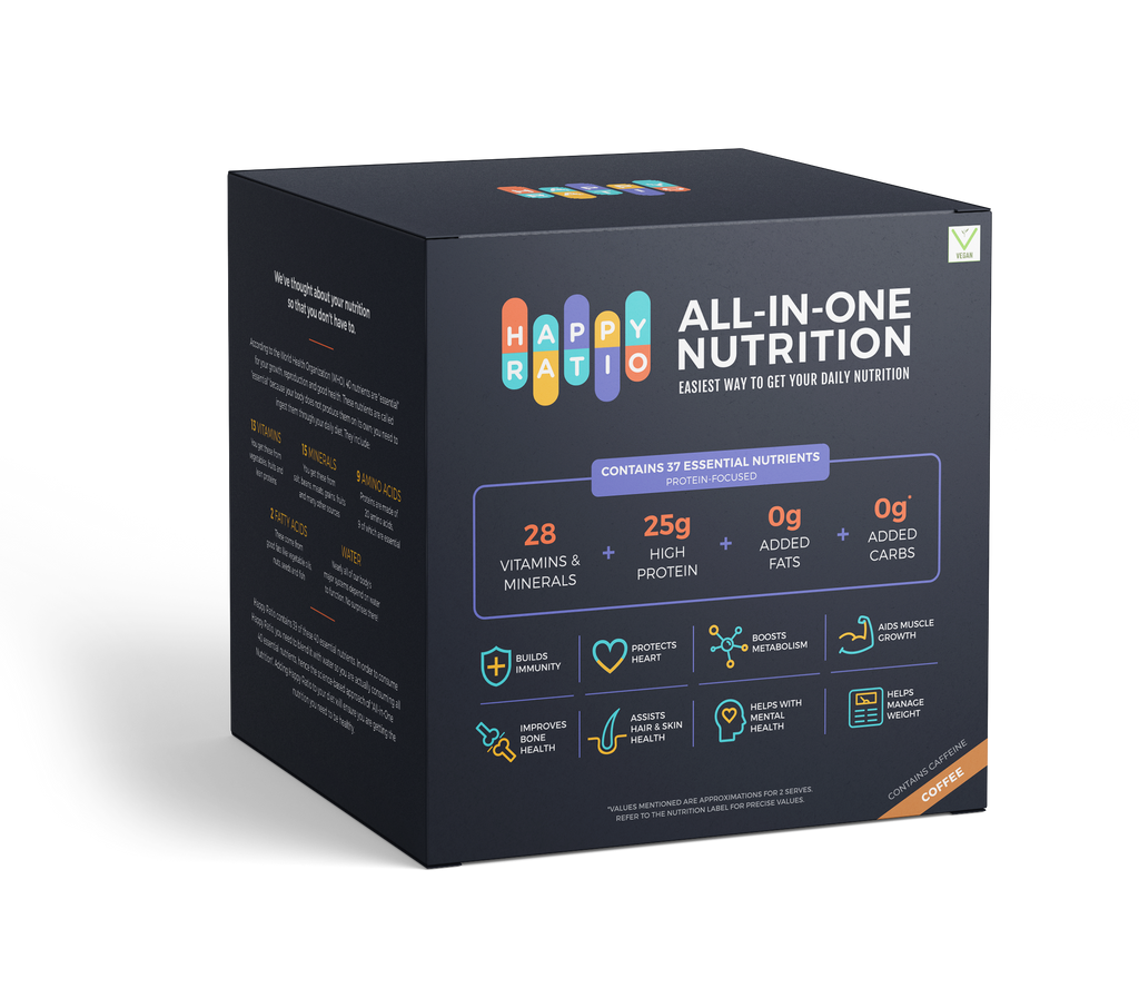 Protein-Focus (500g/box OR 14 servings) &mdash; 1 box @ 15% OFF / Vegan / Coffee